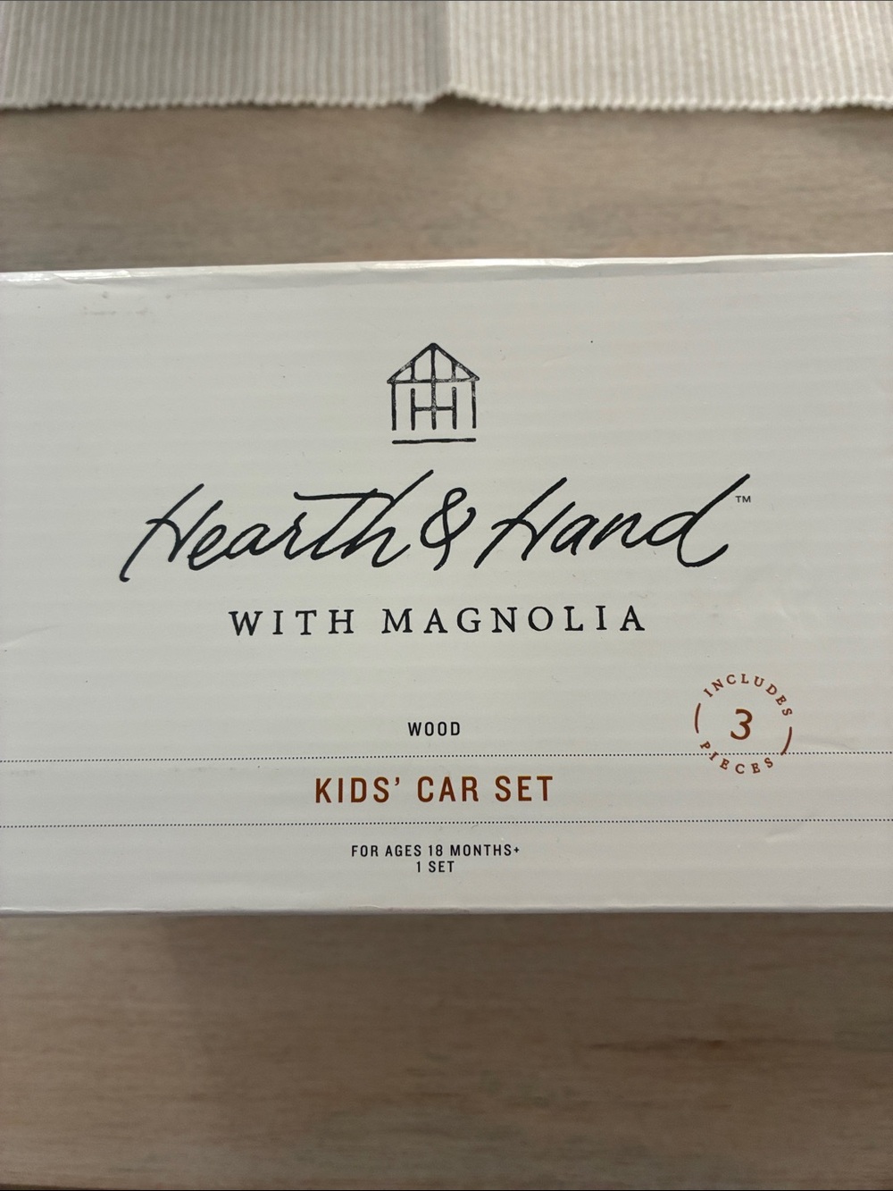 Hearth & Hand with Magnolia Kids' Wooden Car Set - Picture 5 of 6